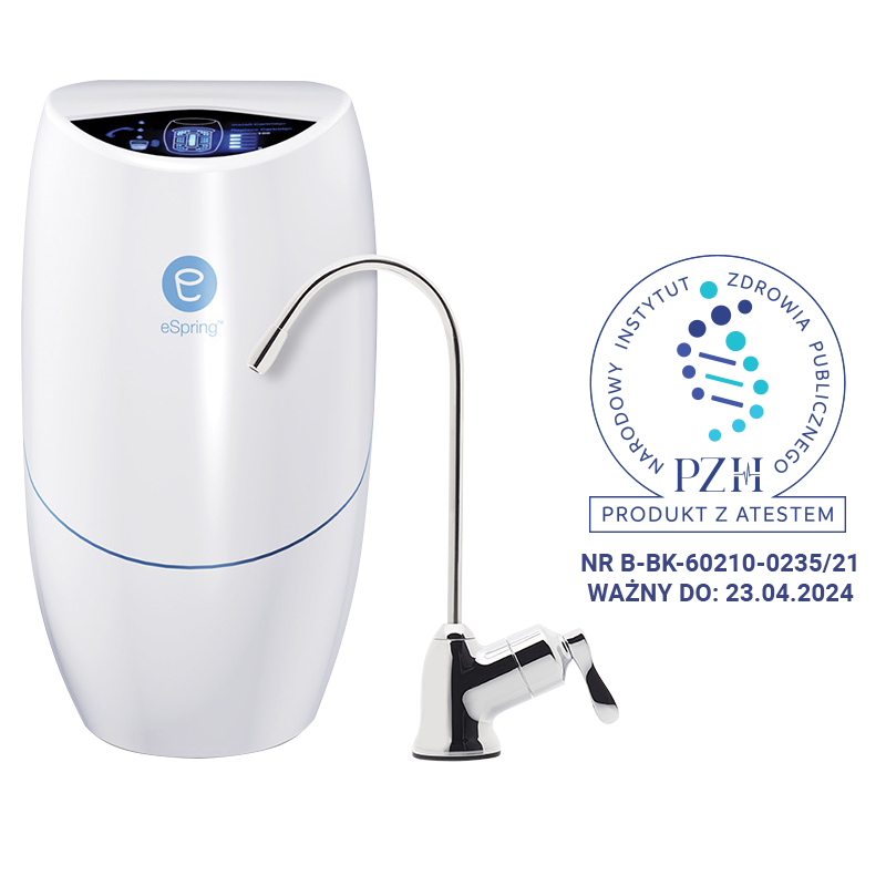 Water Treatment System with Auxiliary Tap eSpring