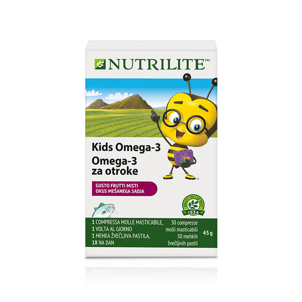 Nutrilite™ Kids Omega3 Compresse molli masticabili