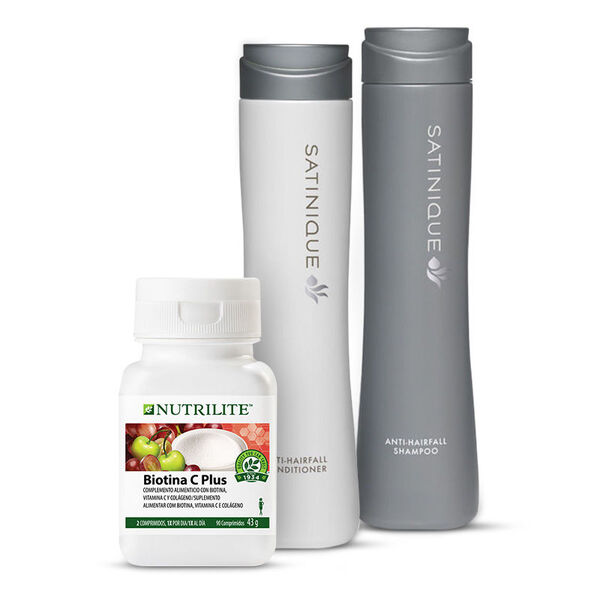 conjunto para un cabello saludable