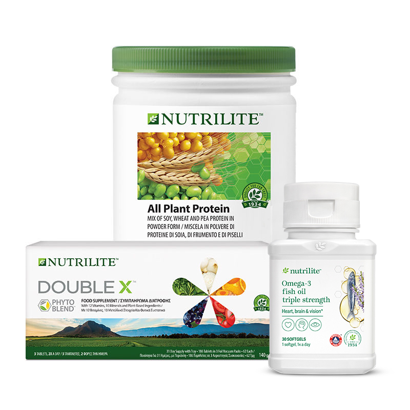 Amway NUTRILITE TRIPLE X + Nutri Protein Big 5