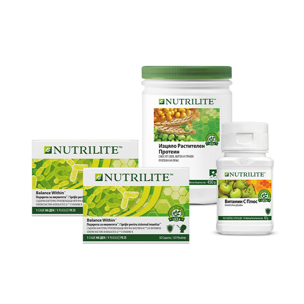 Целогодишен комплект с витамини за имунитет Nutrilite™