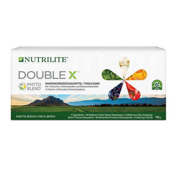 Multivitamin/Multimineralstoff/Pflanzennährstoff DOUBLE X™ NUTRILITE ...